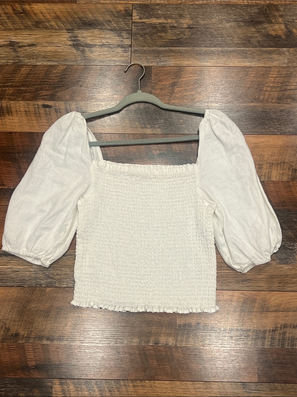 Faherty linen top